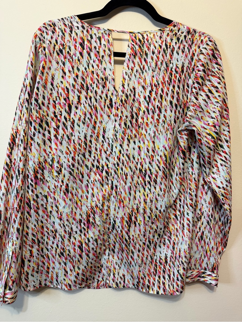 The Limited Multicolor Printed Long Sleeve Blouse